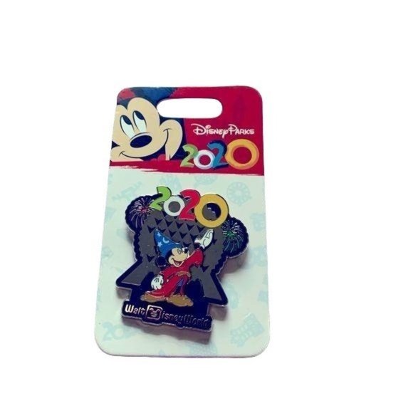 Walt Disney World 2020 Sorcerer Mickey Mouse Pin - Picture 1 of 2